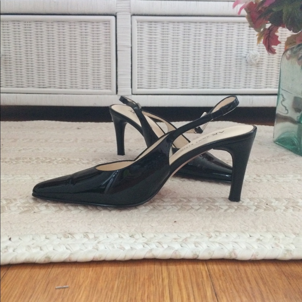 Anne Klein patent slingback mule - Picture 3 of 8